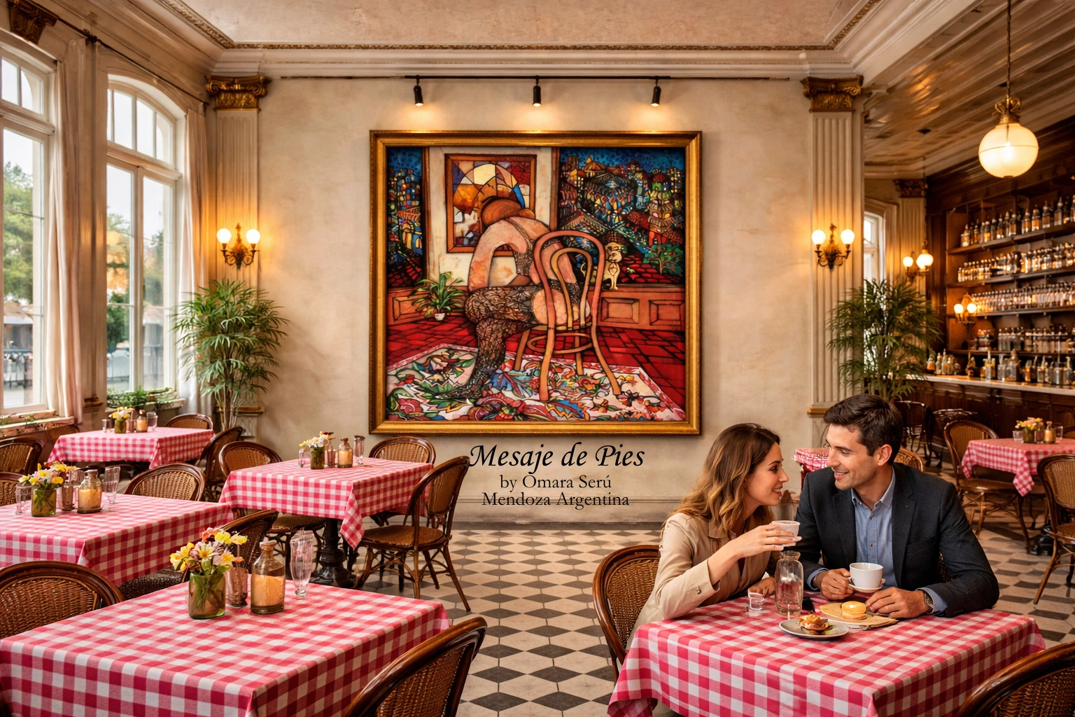 mesaje — artwork by Omara Seru